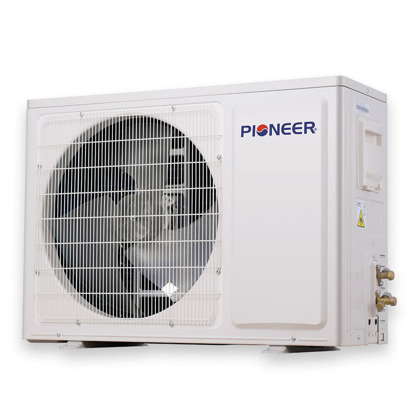 Aire acondicionado minisplit sin conductos Pioneer® Hyperformance™ de 12 000 BTU, 23,5 SEER2, Inverter++, con Wi-Fi y Energy-Star, bomba de calor Hyper, conjunto completo de 230 V