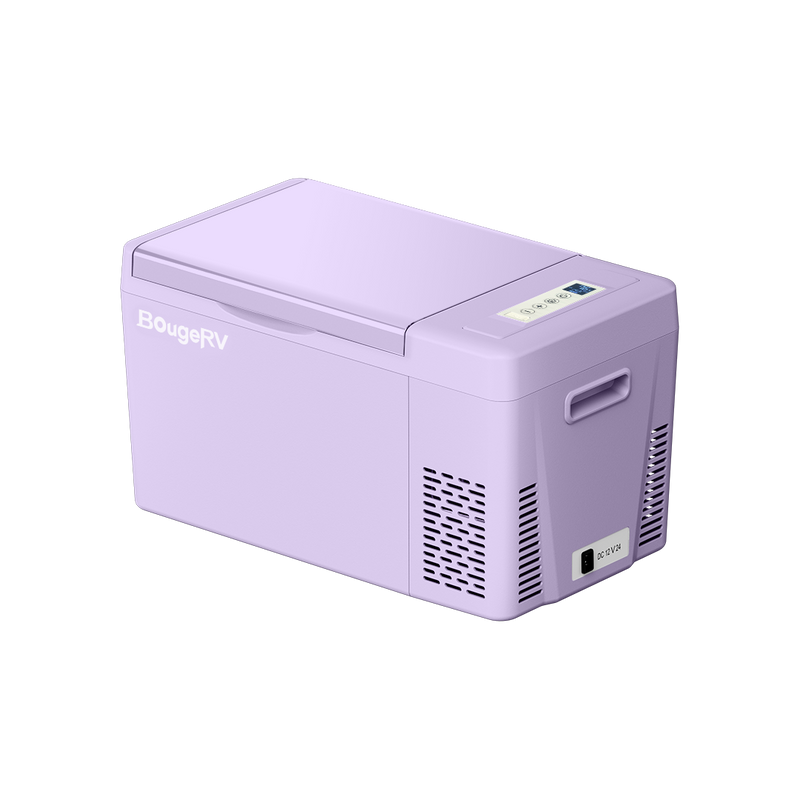 BougeRV 12V 23 Quart Purple Mini Fridge