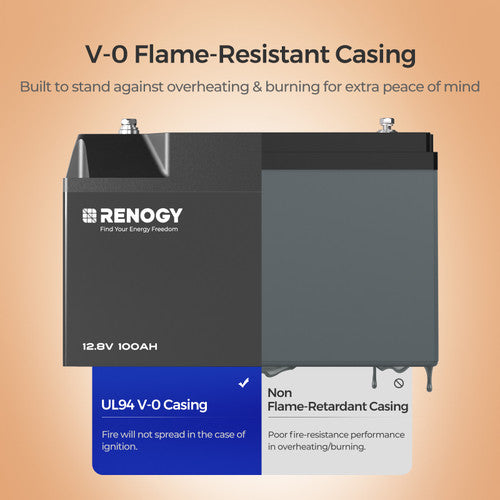 RENOGY (Inhouse pro series) smart lithium batteries with BT and self-heating function