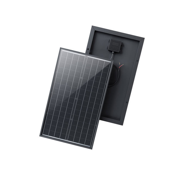 Panel solar rígido Renogy de 30 W para cargar baterías, barcos y caravanas