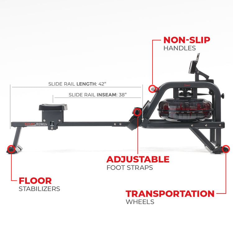 Obsidian surge 500 water rowing machine sale