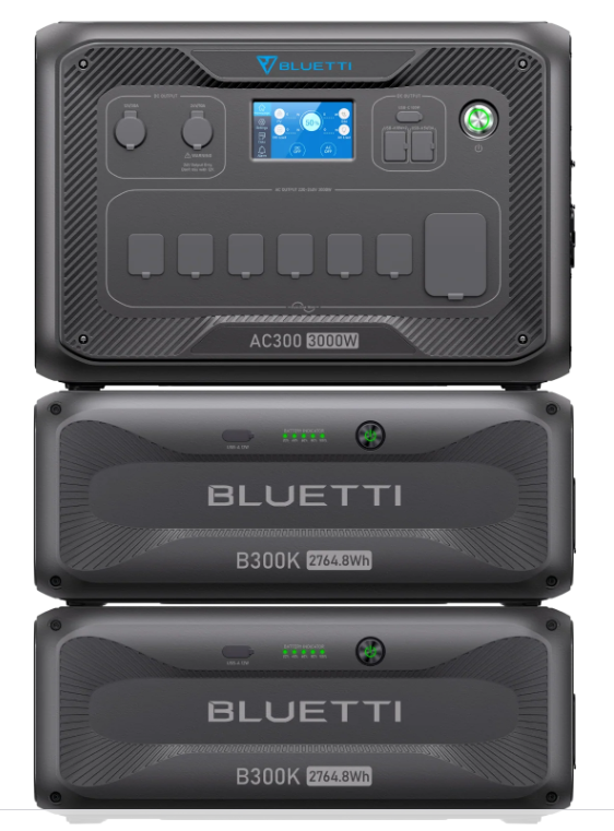 Bluetti AC300+B300K Home Battery Backup