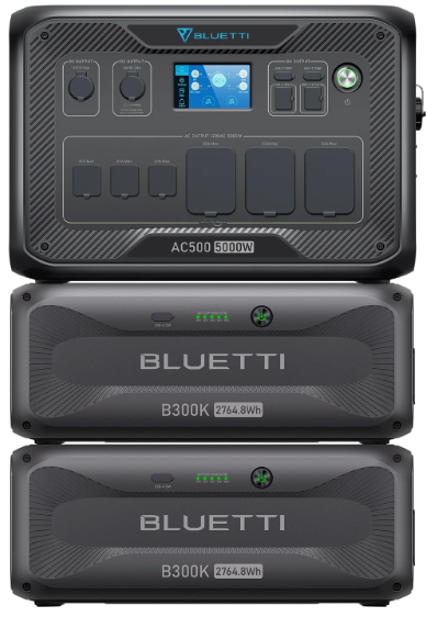 Bluetti AC500+B300K Home Battery Backup