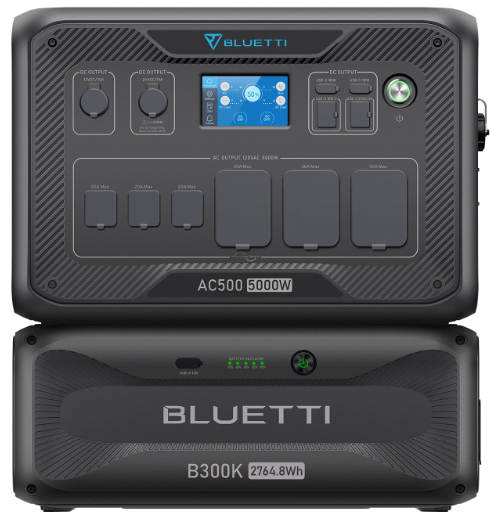 Bluetti AC500+B300K Home Battery Backup