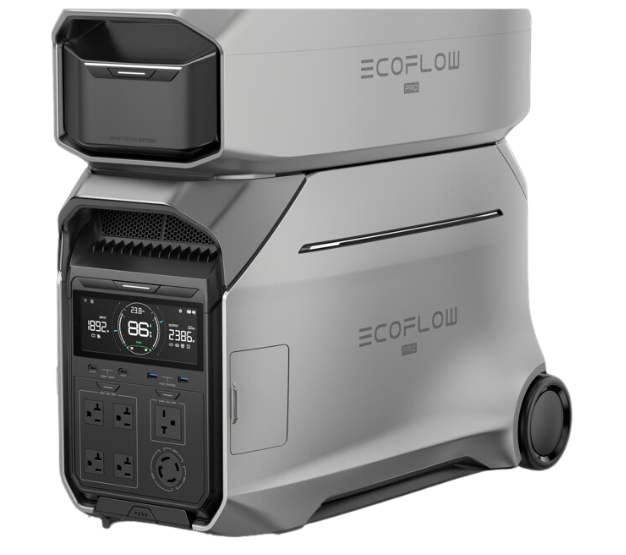 EcoFlow DELTA Pro 3 Portable Power Station + Extra Battery