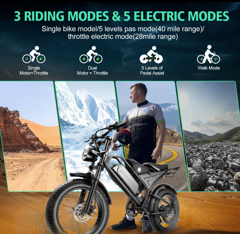 Smartravel Electric Bike DK400 1200W