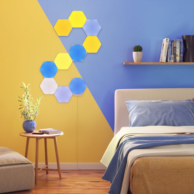 Nanoleaf - Kit de hexágonos más inteligentes, paquete de 10