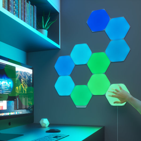 Nanoleaf - Kit de hexágonos más inteligentes, paquete de 10