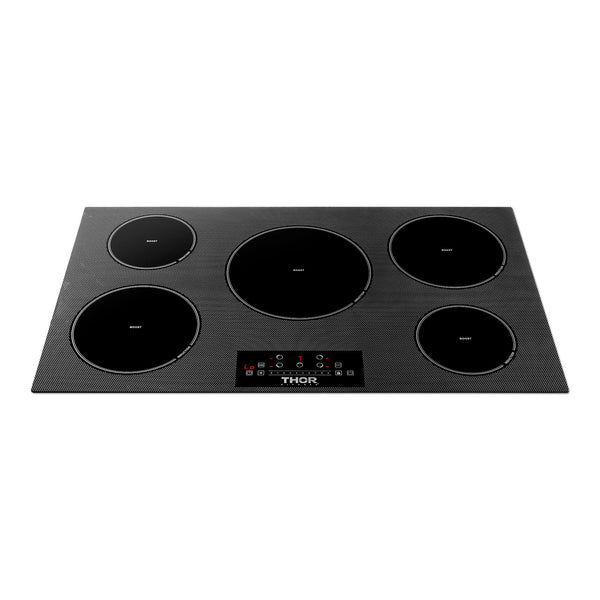 Thor Kitchen TIH36 - 36 Inch Built-In Induction Cooktop with 5 Elements