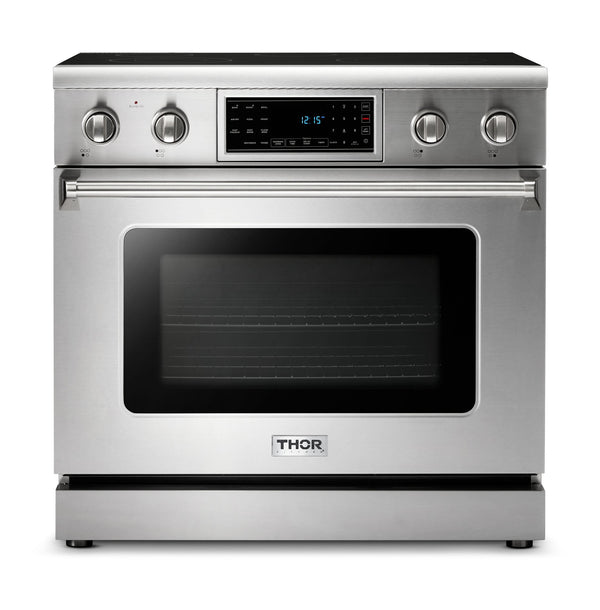 Thor Kitchen TRE3601 - 36 Inch Tilt Panel Professional Electric Range