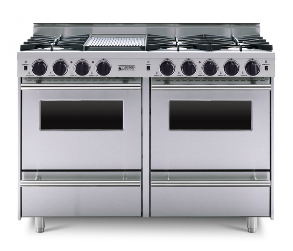 Chicago Brick Oven - 48" LP All-Gas Range - Open Burners