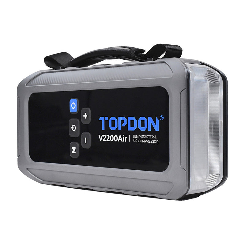 TOPDON V2200Air - 2200 Peak Amp Jump Starter & Air Compressor