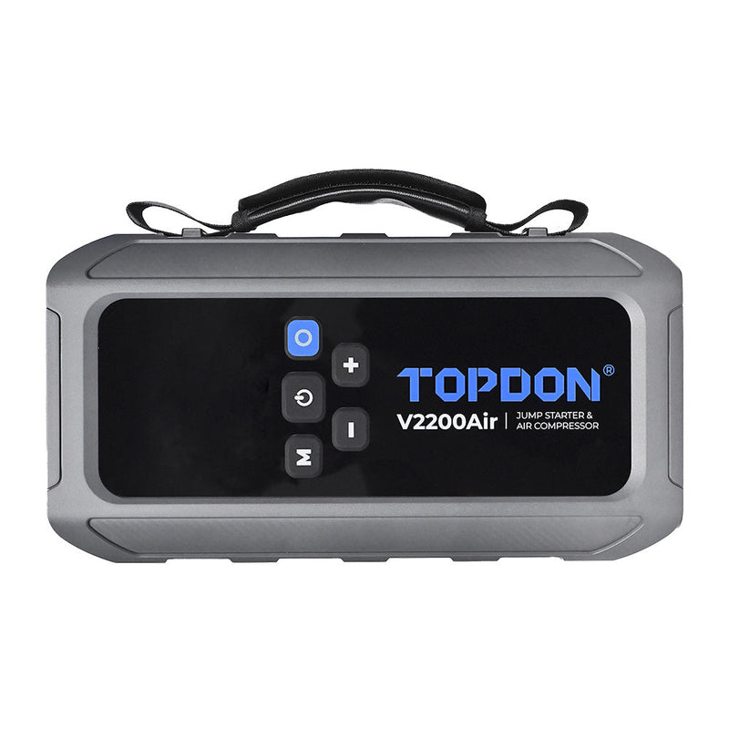 TOPDON V2200Air - 2200 Peak Amp Jump Starter & Air Compressor