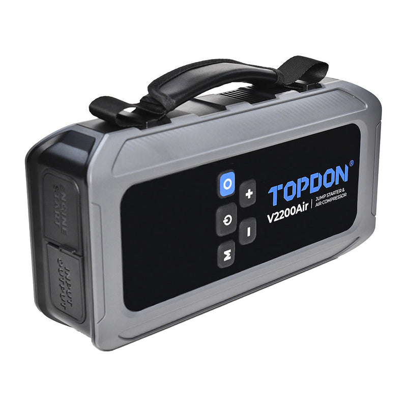 TOPDON V2200Air - 2200 Peak Amp Jump Starter & Air Compressor