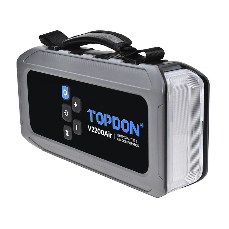 TOPDON V2200Air - 2200 Peak Amp Jump Starter & Air Compressor