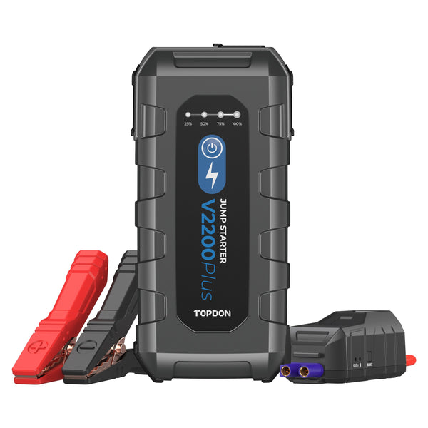 TOPDON - V2200Plus Jump Starter & Battery/System Tester