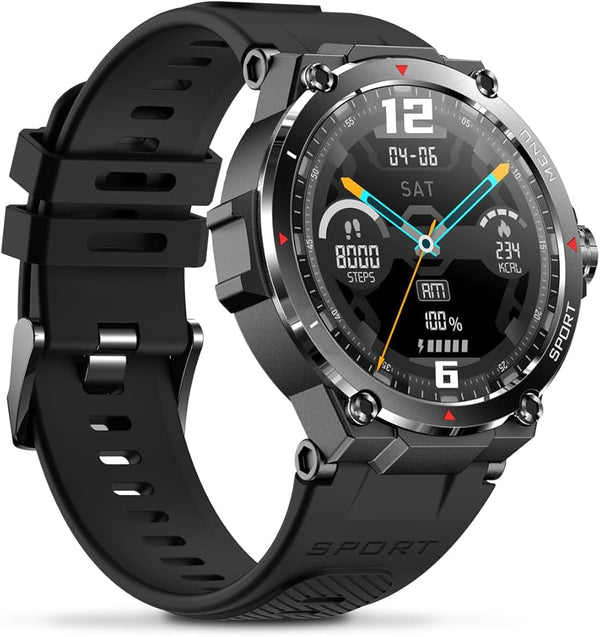 Reloj inteligente deportivo Veho Kuzo F1S negro