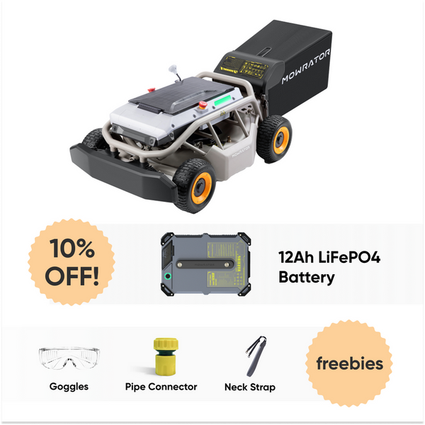 Mowrator S1 4WD Lawn Mower Extended Power Kit