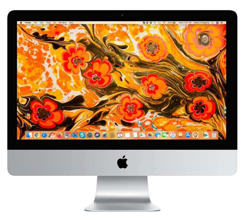 Apple iMac de 21,5 pulgadas (mediados de 2014), procesador Core i5 de 1,4 GHz, disco duro de 500 GB, 16 GB de RAM, modelo MF883LL/A