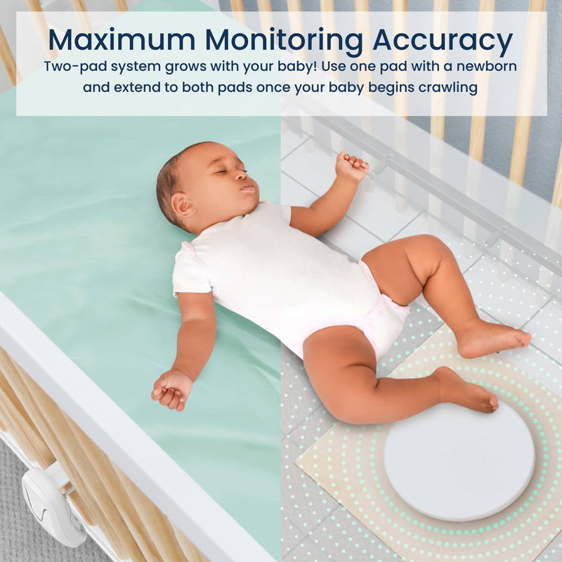 Monitor de sueño Babysense Connect: movimiento respiratorio del bebé con análisis del sueño