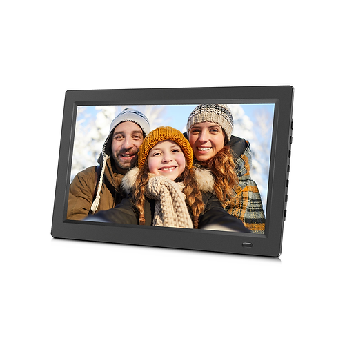 Sungale Upgraded 14" Inch Digital Photo Frame, Remote Control, 16:9 HD Display PF1501+