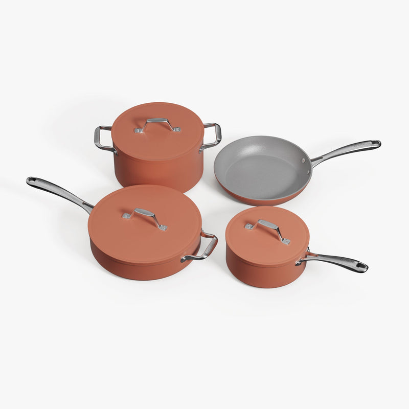 Ciarra Beyond Cookware Set Orangina (4PCS)