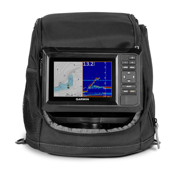 Garmin ECHOMAP UHD2 53cv Ice Fishing Bundle