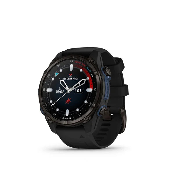 Garmin Descent Mk3i, 43 mm, gris carbono DLC Ti/negro