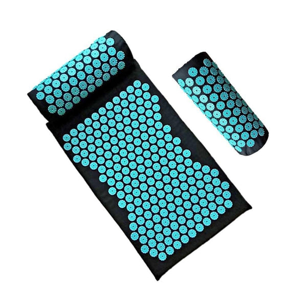 Drip Sweat Lotus Acupressure Mat and Pillow Set for Full-Body Therapy