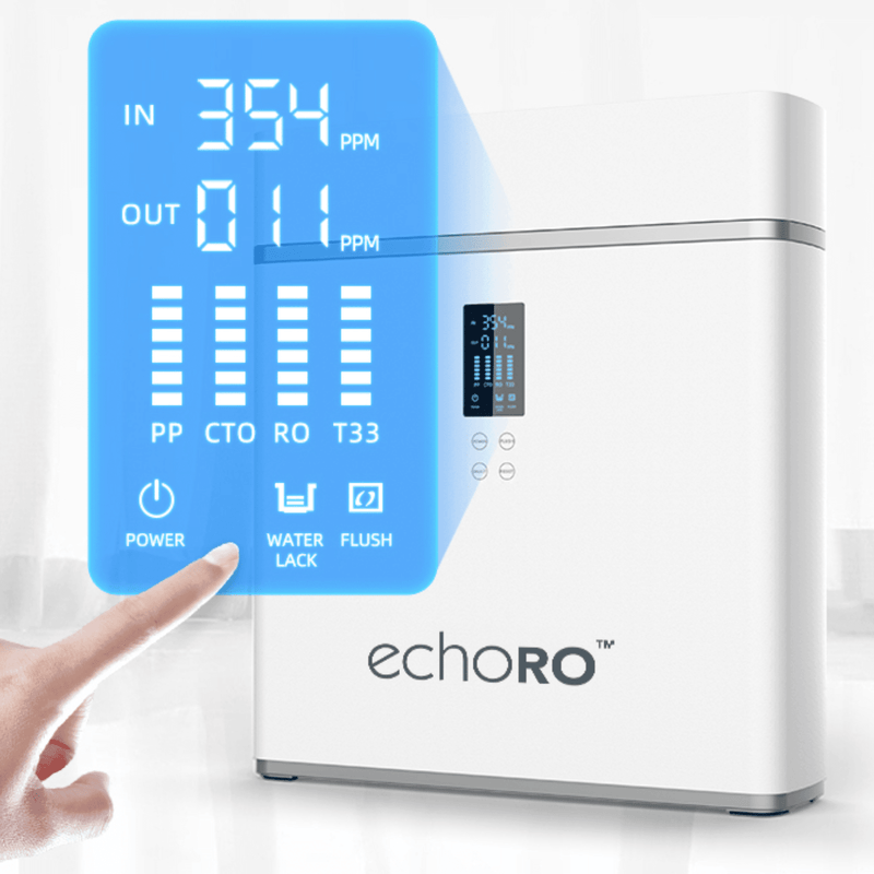 Echo Water - Máquina de filtrado de agua Echo RO™ (ósmosis inversa sin tanque)