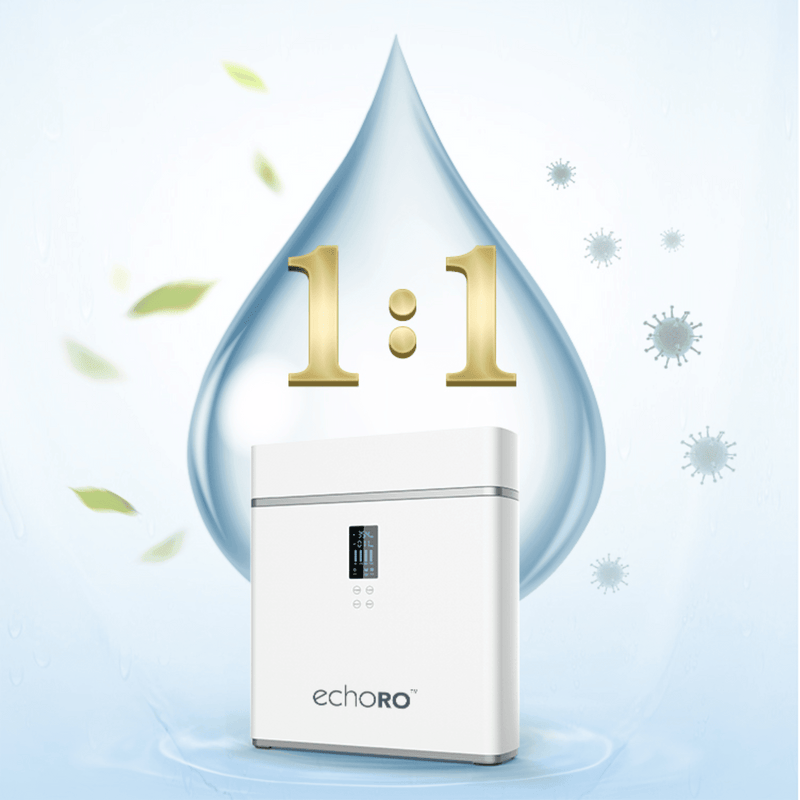 Echo Water - Máquina de filtrado de agua Echo RO™ (ósmosis inversa sin tanque)