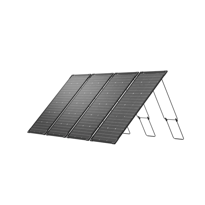 Panel solar modular bifacial EcoFlow de 125 W (kit de 4 piezas de 500 W) 