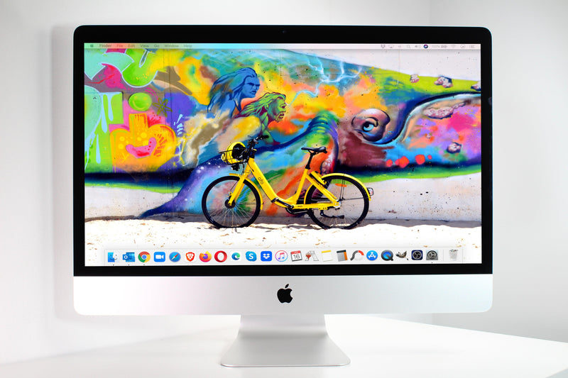 Computadora de escritorio Apple iMac 5K 2019 de 27 pulgadas, procesador i9 de 3,6 GHz, RAM y SSD personalizables, GPU 580X