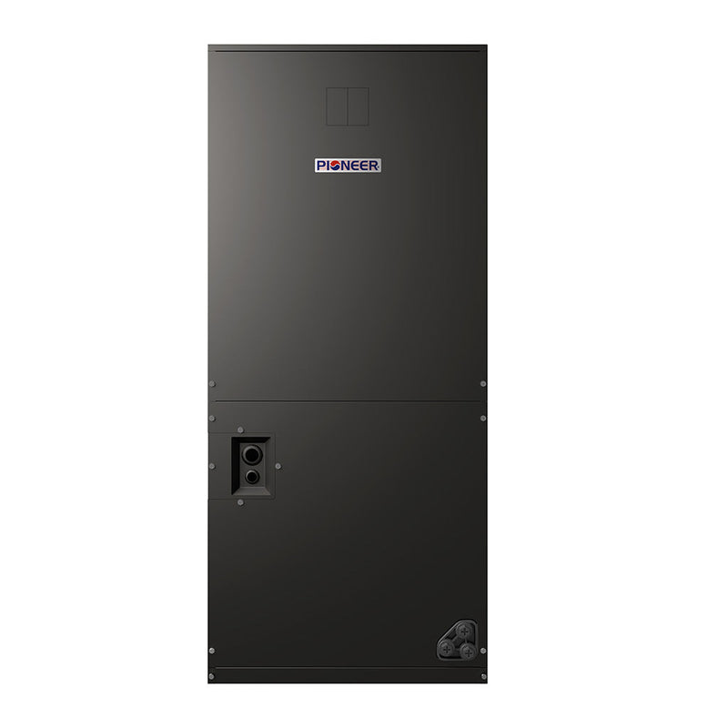 Sistema de aire acondicionado con bomba de calor Inverter+ central con conductos y split de 56 000 BTU y 17 SEER2 de Pioneer®, segunda generación