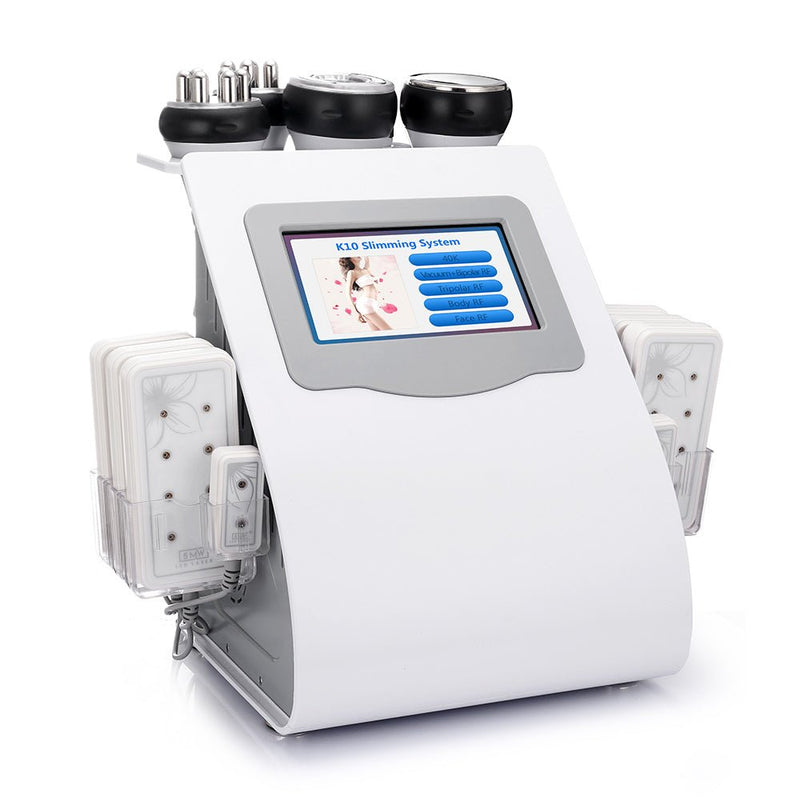 Kim 8 - K10 6-in-1 Lipo Laser Cavitation RF Body Slimming Treatment Machine