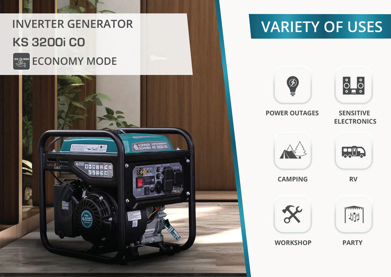 KS 3200i CO Inverter Generator