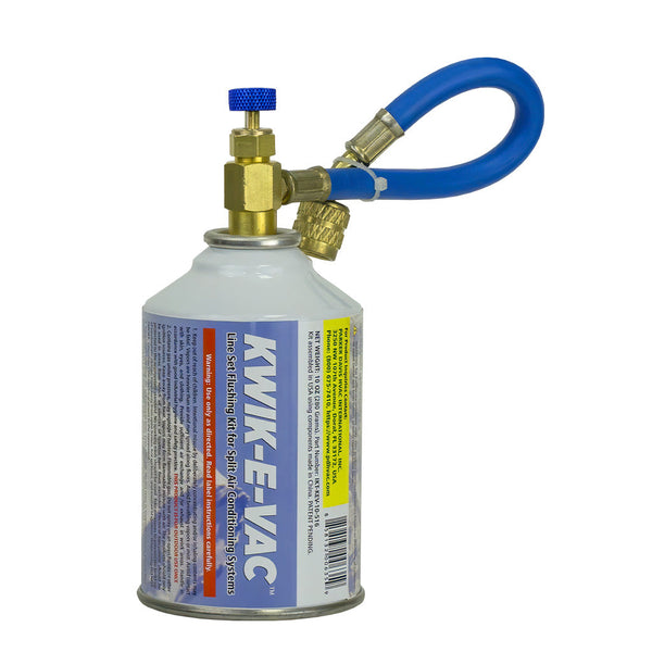 KWIK-E-VAC Line Set Flushing Kit Installation Simplifier for Mini Split Air Conditioning Systems