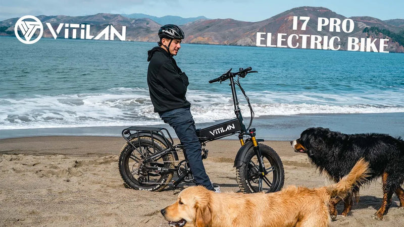 VITILAN I7 Pro 3 Folding Full Suspension Electric Bike