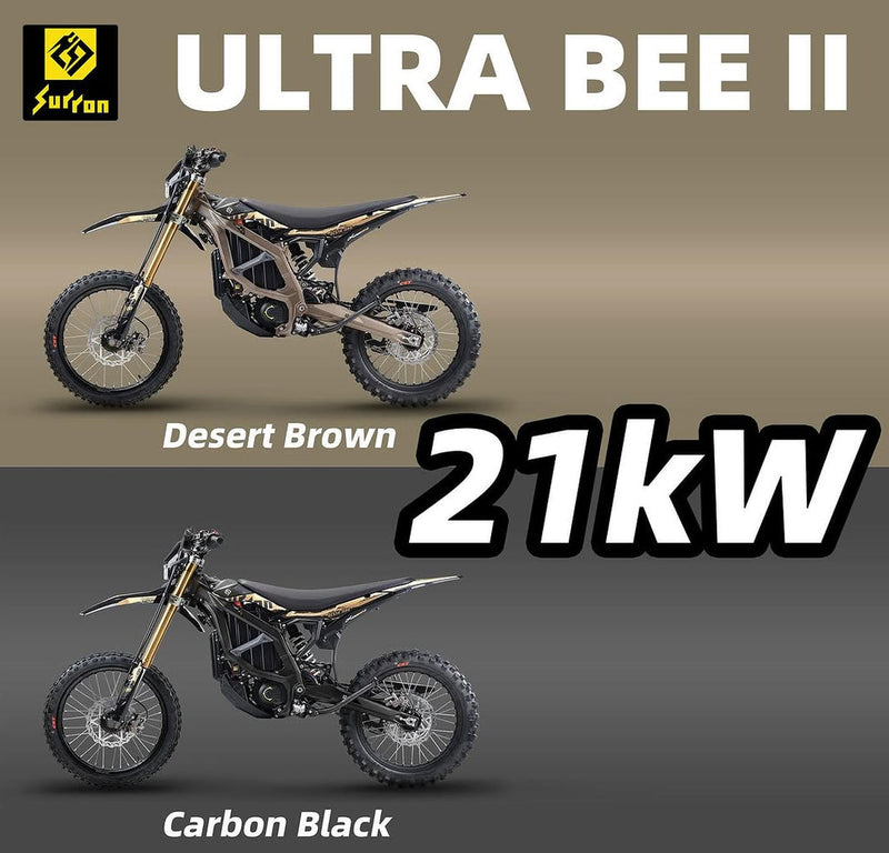 Motocicleta eléctrica todoterreno Surron Ultra Bee de 21 kW, año 2025