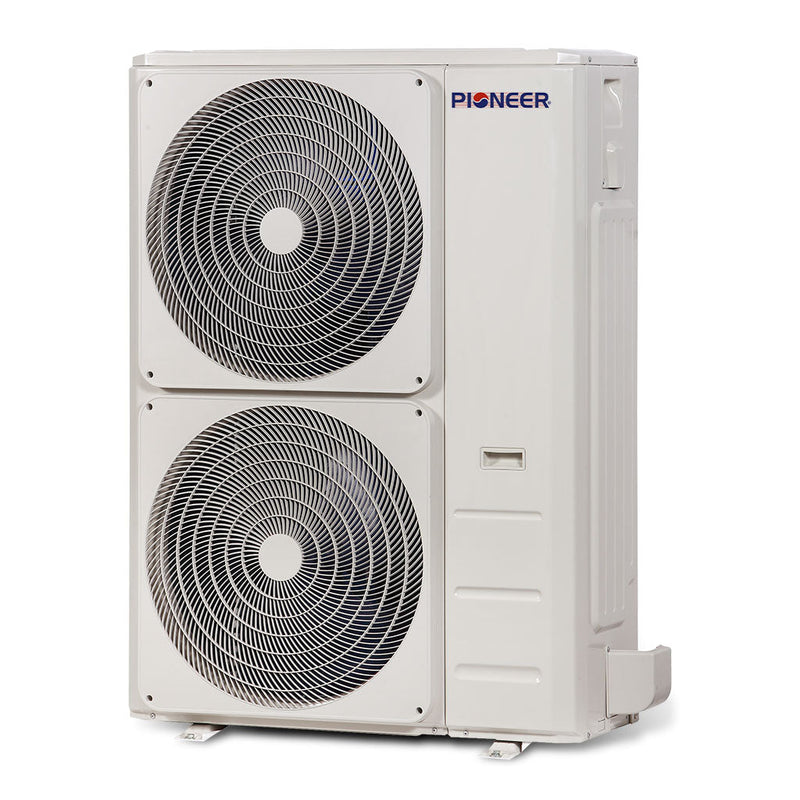 Sistema completo de aire acondicionado con bomba de calor Inverter+ con conductos ocultos en el techo Pioneer® de 48 000 BTU y 15,1 SEER2 de 230 V