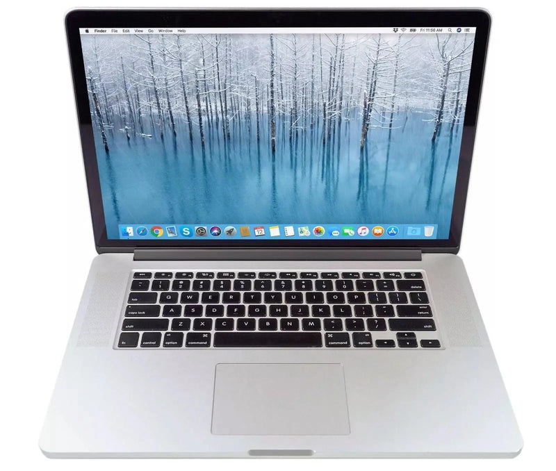 2015 Apple MacBook Pro 15-inch i7 2.5GHz – 16GB RAM 128GB SSD AMD Radeon R9 M370X Silver (FOR PARTS ONLY)