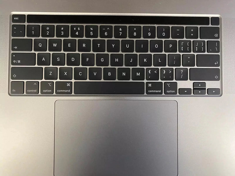 MacBook Pro de Apple 2019 de 16 pulgadas, i7 a 2,6 GHz, 16 GB de RAM, SSD de 512 GB, teclado japonés AMD 5300M 