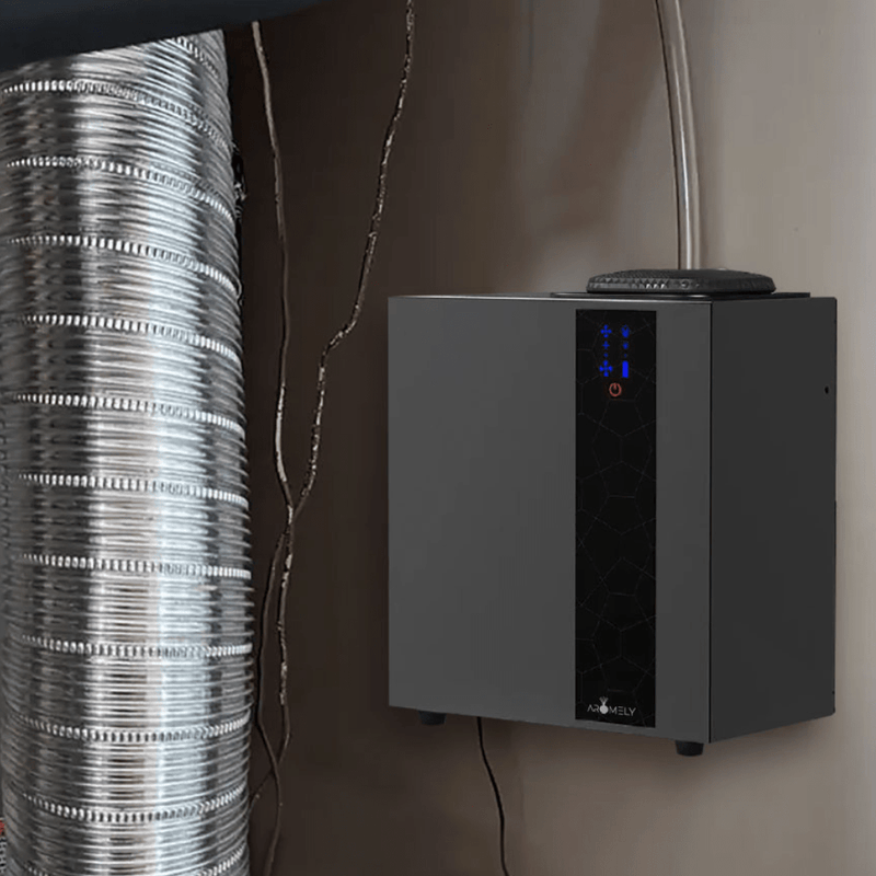 AROMELY - ARO PRO - Smart HVAC Scent Diffuser Up to 4,000 Sqft - Bluetooth & Waterless