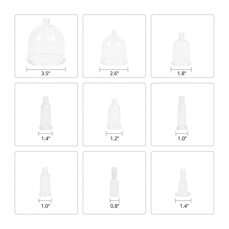 Shape Tactics - Sistema de mejora de BBL al vacío transparente de 150 ml