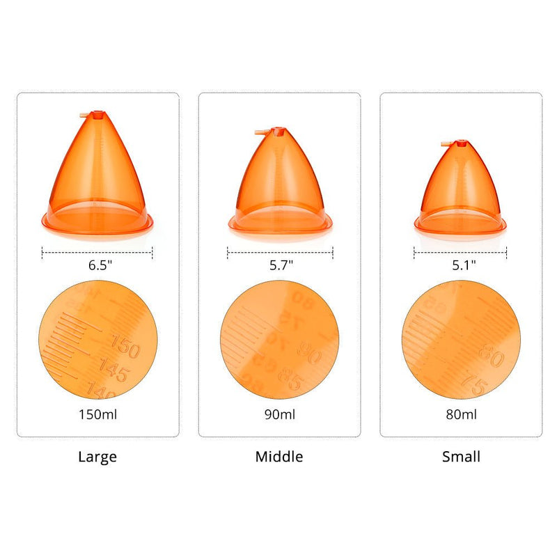 Sistema de mejora del vacío de color naranja de 150 ml de Shape Tactics Premium 