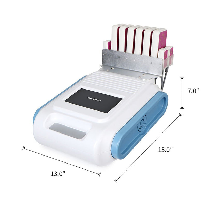 Shape Tactics - Máquina para adelgazar con 10 almohadillas y 160 mW