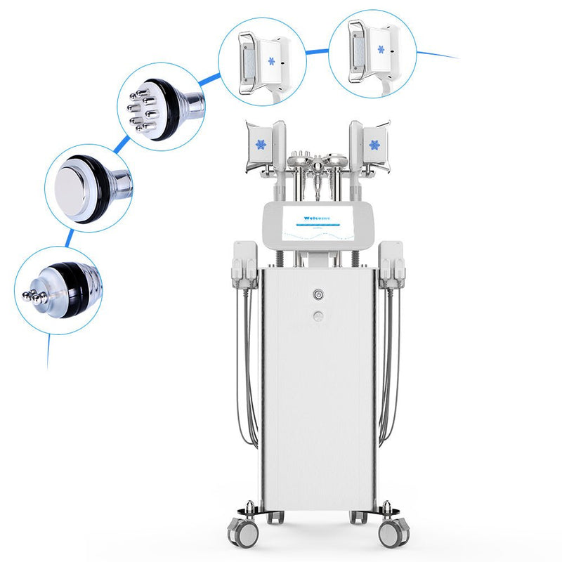 Shape Tactics - Máquina de fotones LED RF de cavitación de 40 K con doble manija 2D