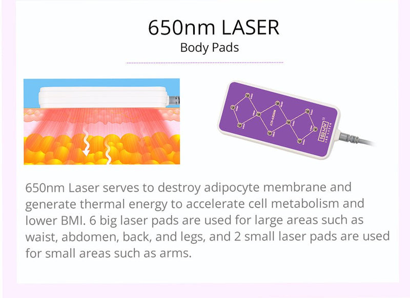 Máquina de cavitación Shape Tactics 5 en 1 de 30 000 rpm con láser Lipo de 160 MW