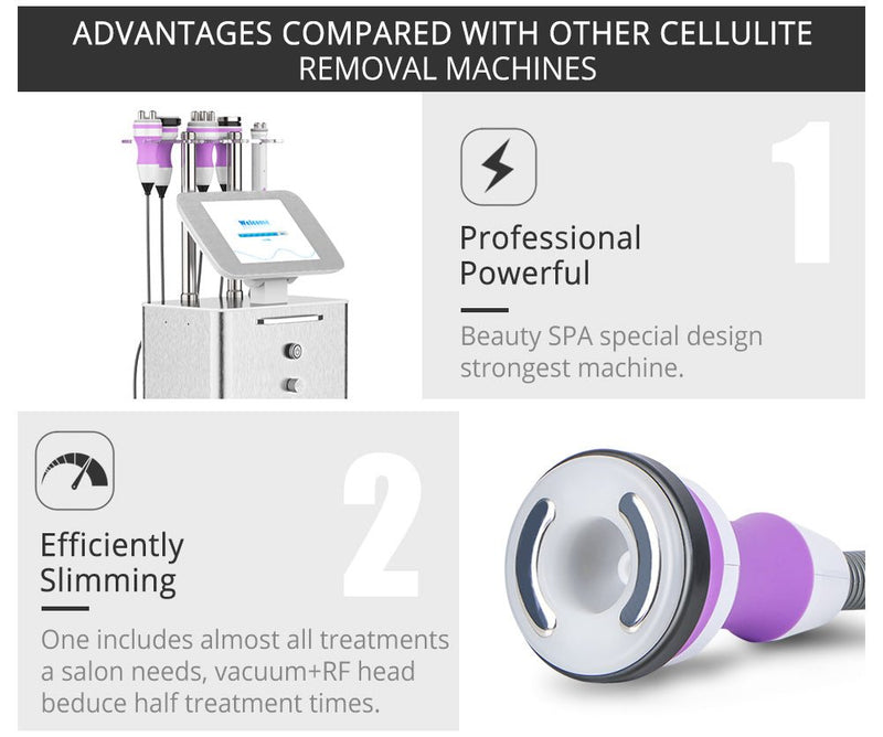 Máquina de cavitación RF para adelgazar el cuerpo 5 en 1 Shape Tactics