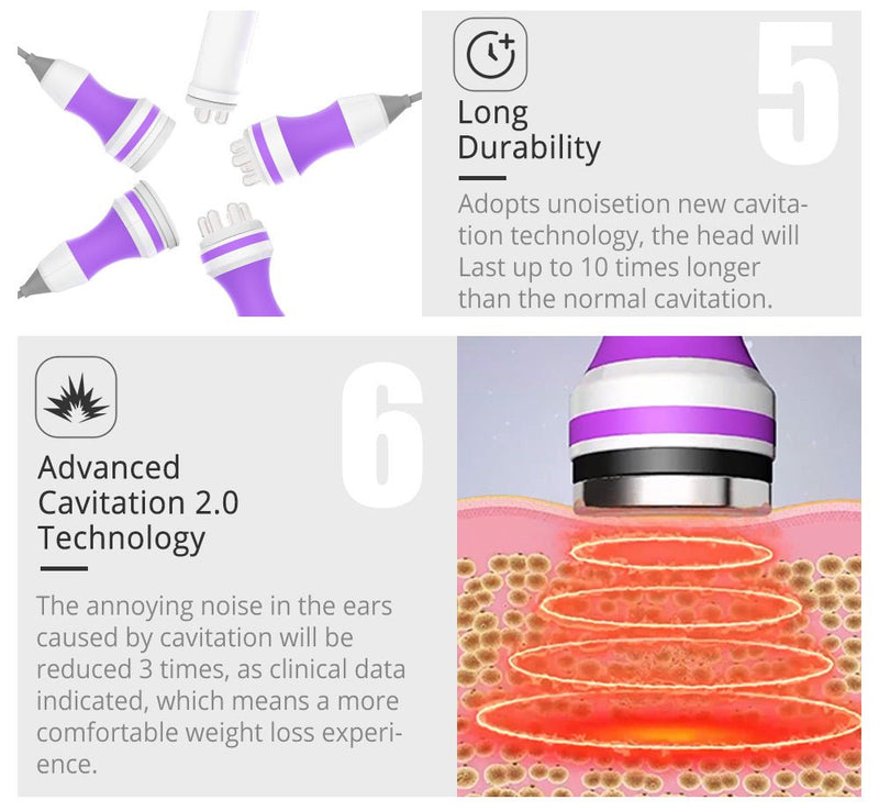 Máquina de cavitación RF para adelgazar el cuerpo 5 en 1 Shape Tactics